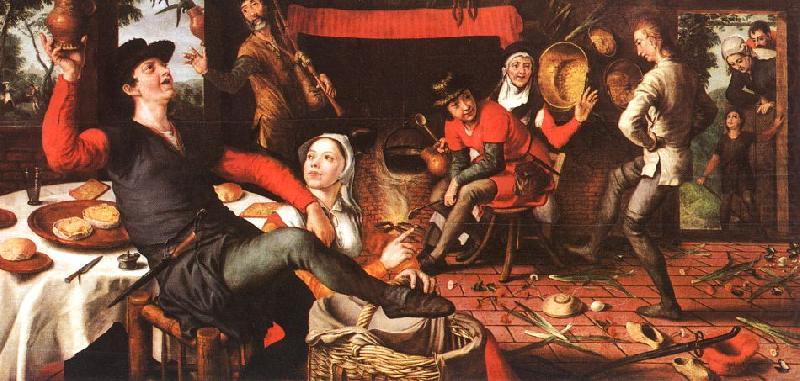 Pieter Aertsen The Egg Dance china oil painting image